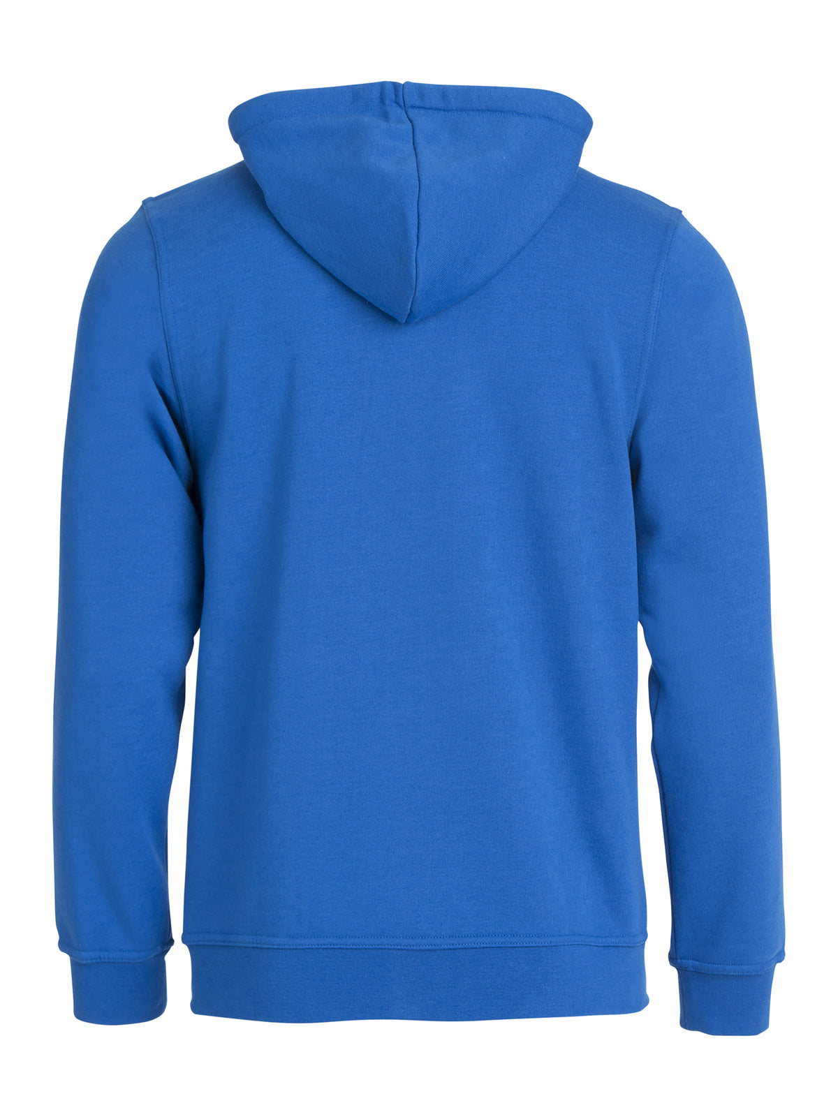 Clique Basic Hoody Full Zip – Kongeblå – bakside