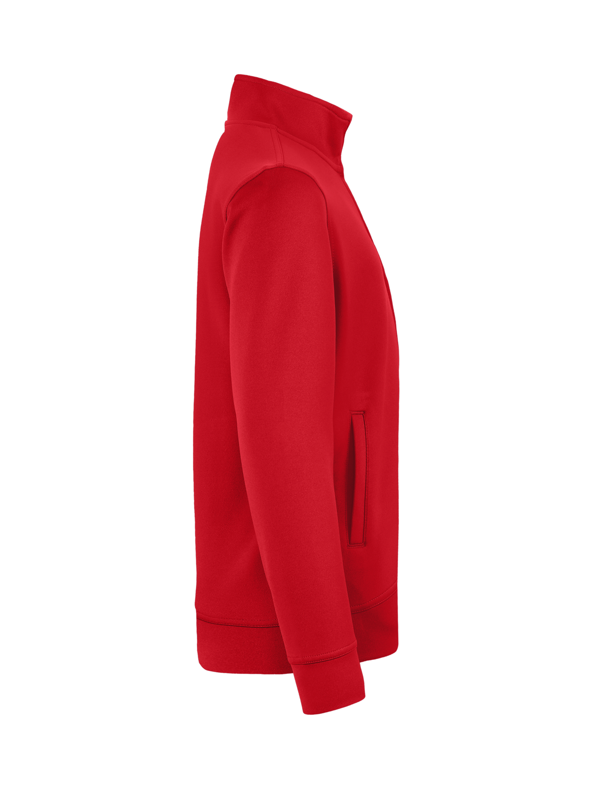 Clique Basic Cardigan – Rød – høyre side