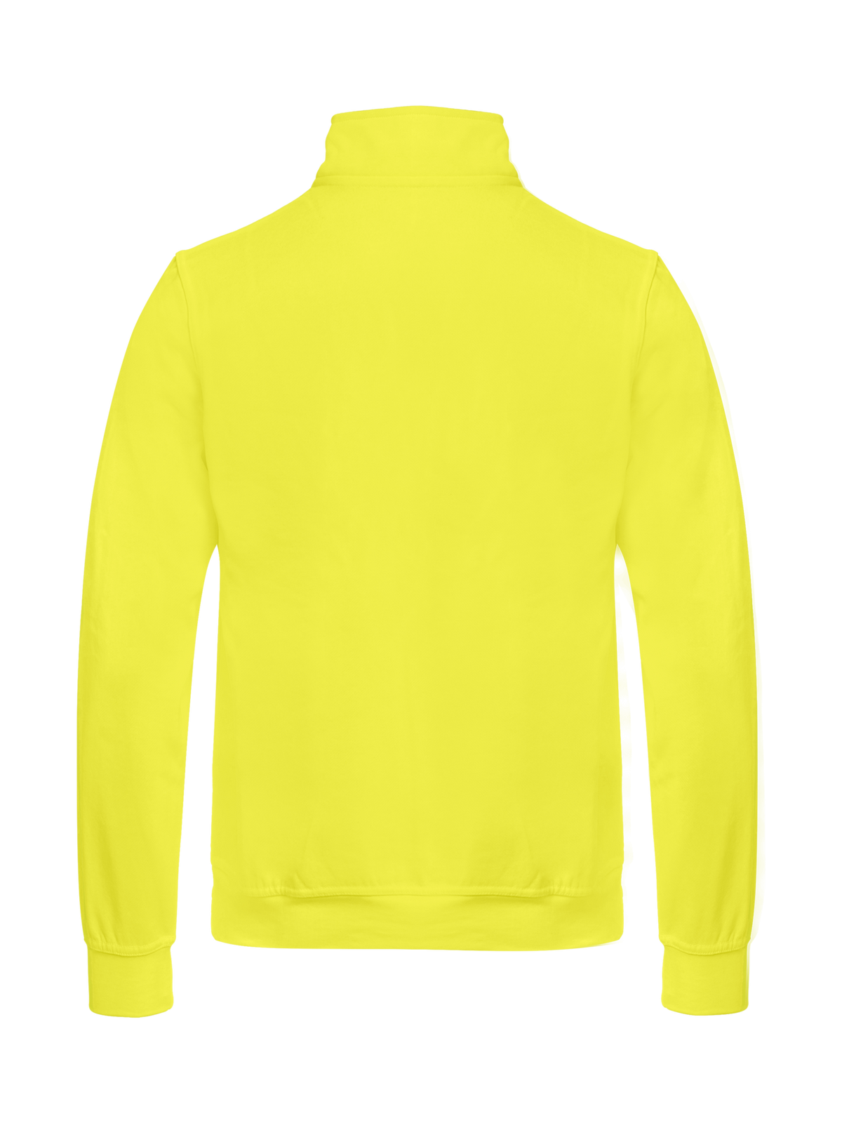 Clique Basic Cardigan – Signalgul – bakside
