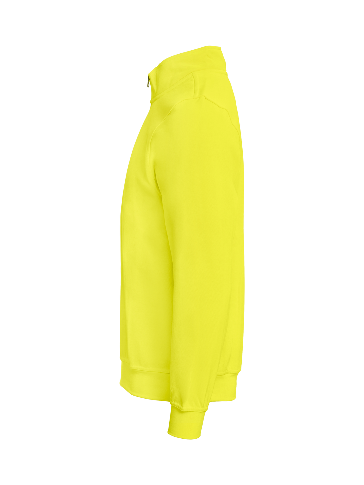 Clique Basic Cardigan – Signalgul – venstre side