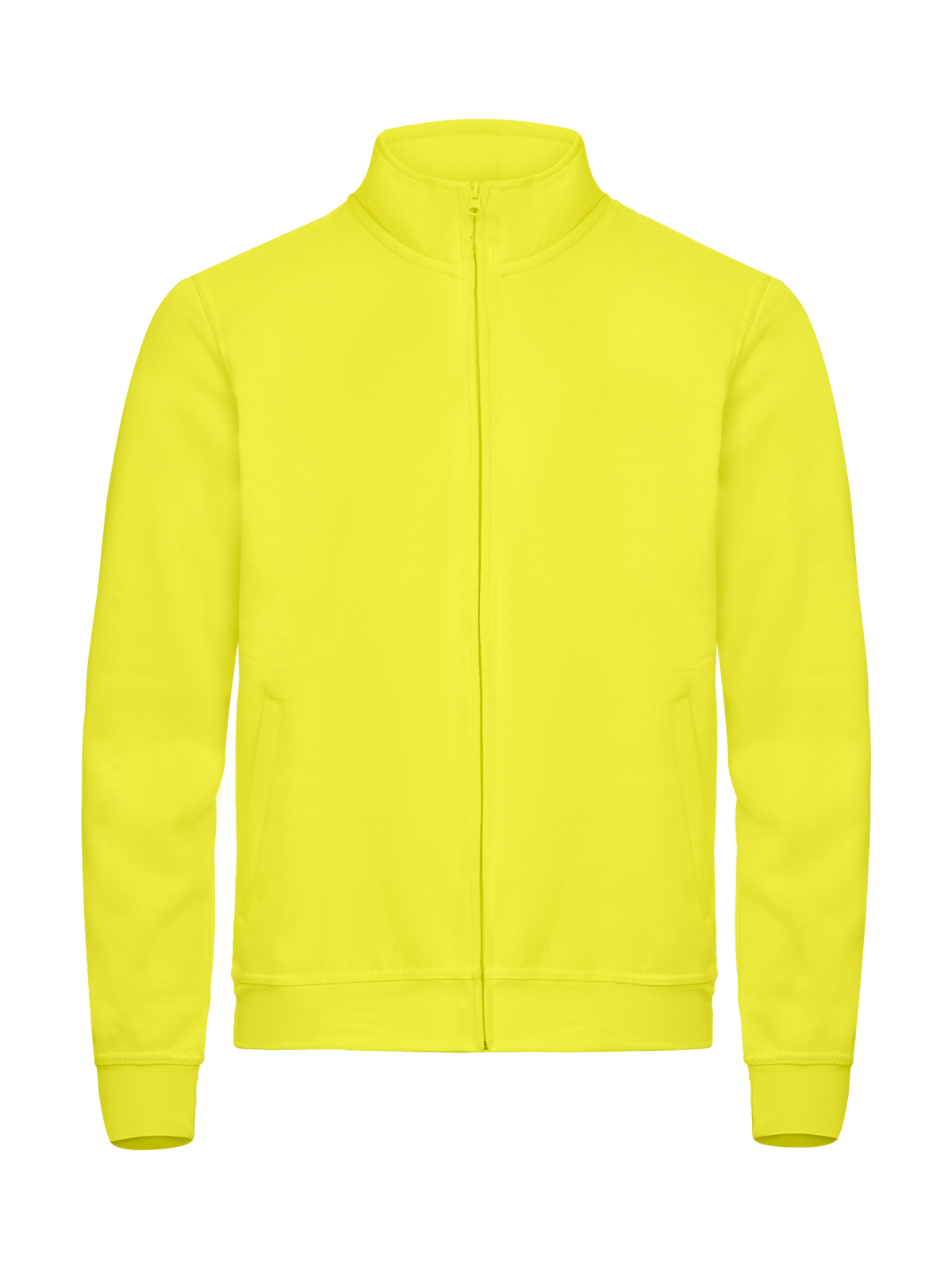 Clique Basic Cardigan – Signalgul – forside