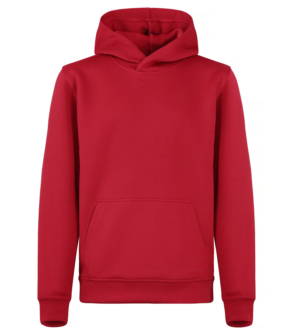 Clique Basic Active Hoody – junior – Rød – forside