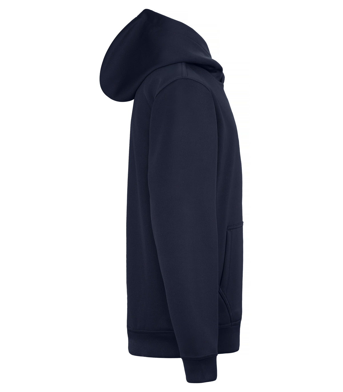 Clique Basic Active Hoody – junior – Mørk marineblå – høyre side