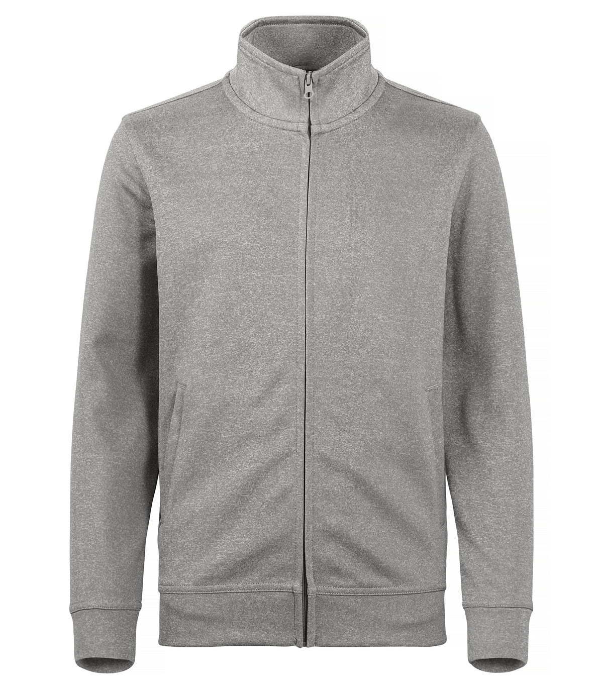 Clique Basic Active Cardigan – junior – Gråmelert – forside