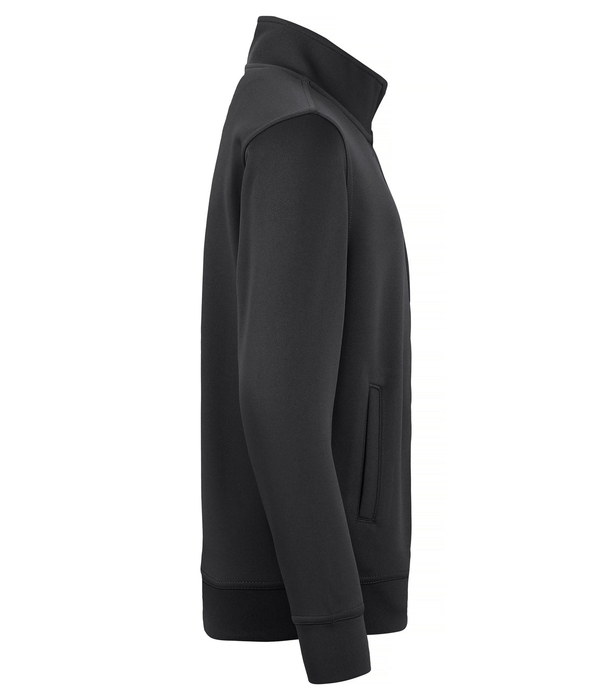 Clique Basic Active Cardigan – junior – Svart – høyre side