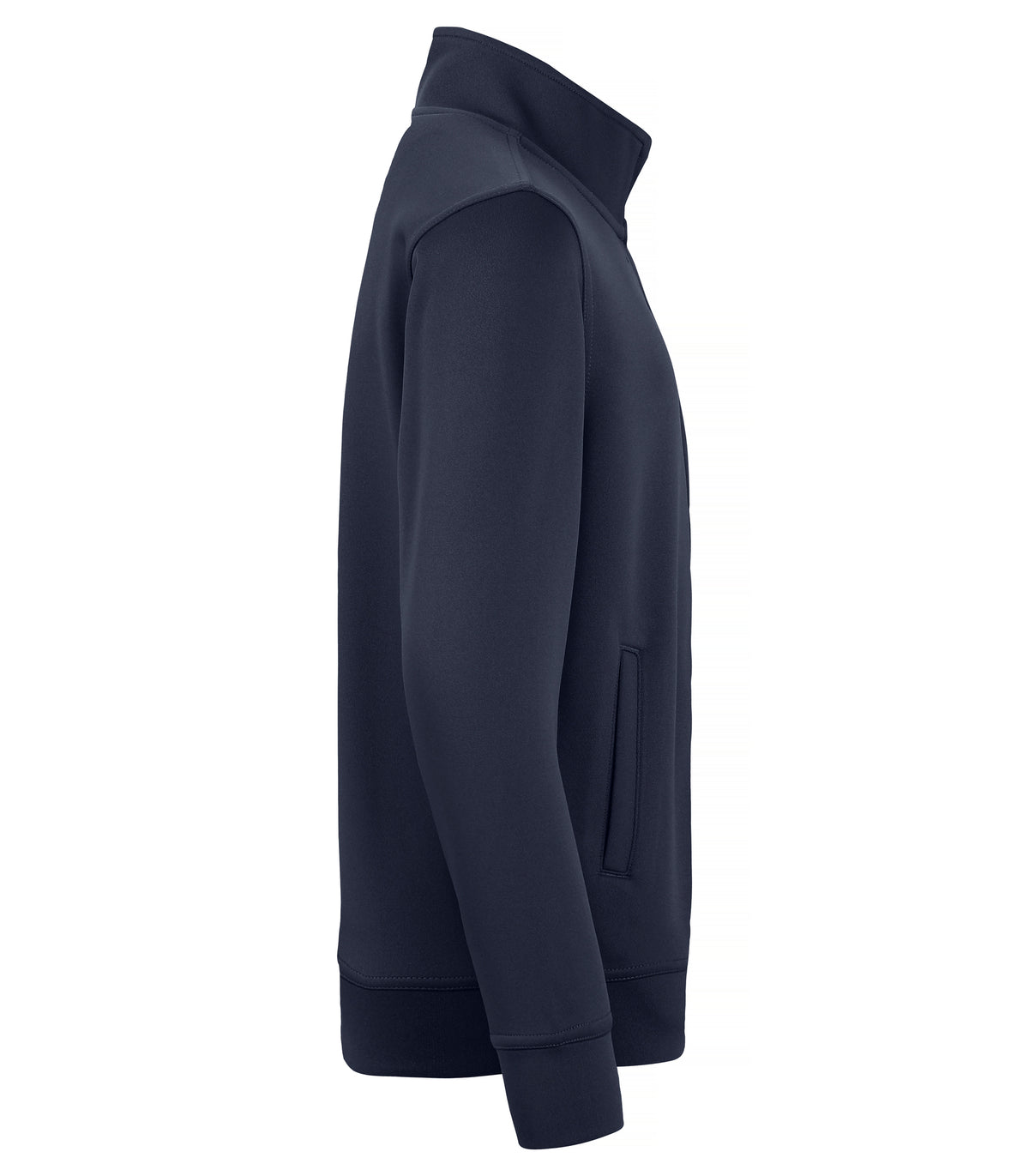 Clique Basic Active Cardigan – junior – Mørk marineblå – høyre side