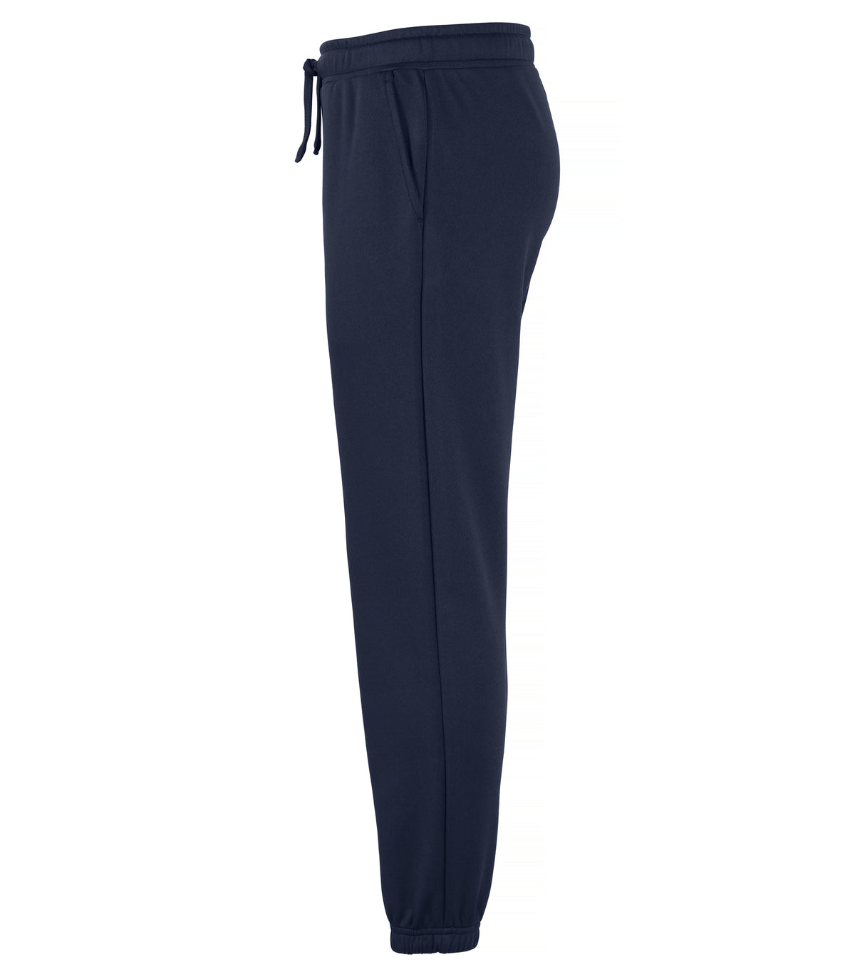 Clique Basic Active Pants – junior – Mørk marineblå – venstre side