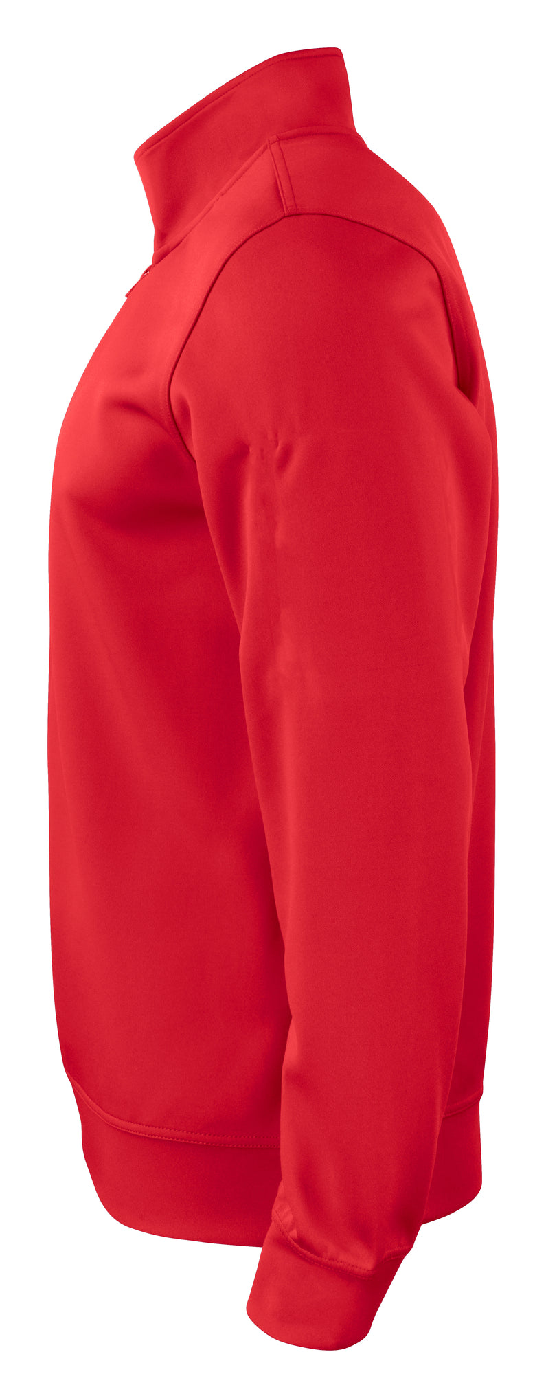 Clique Basic Active Half Zip – junior – Rød – venstre side