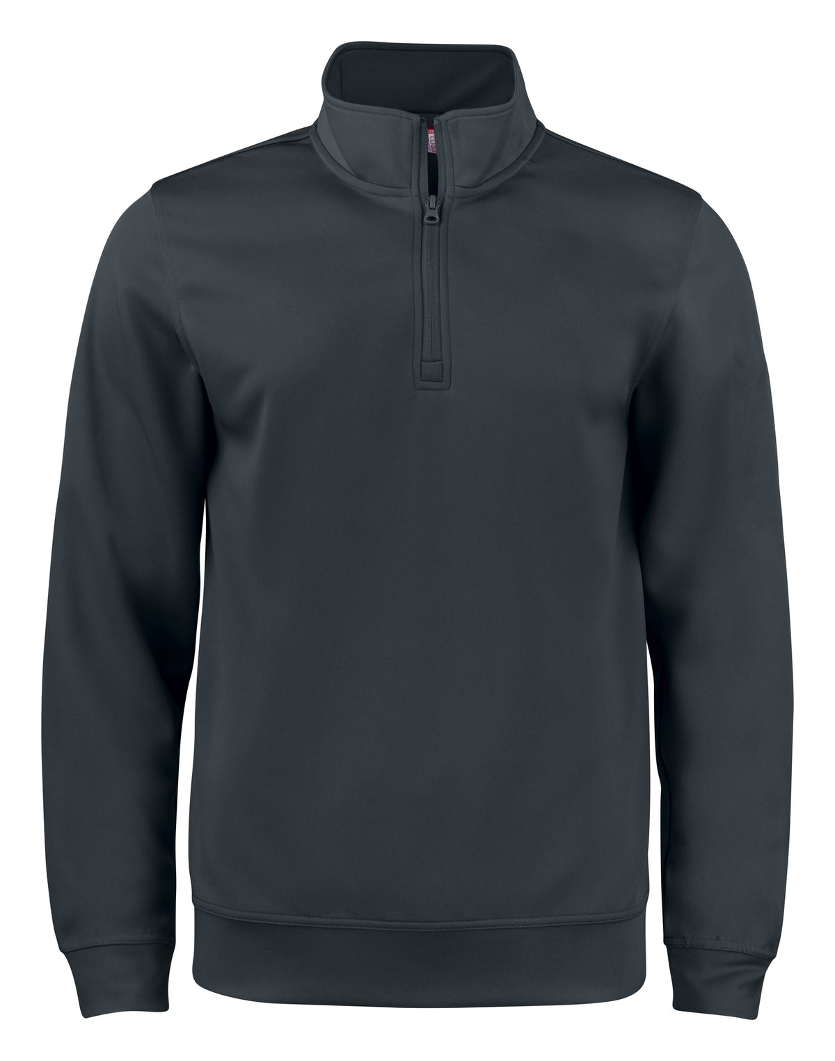 Clique Basic Active Half Zip – junior – Svart – forside
