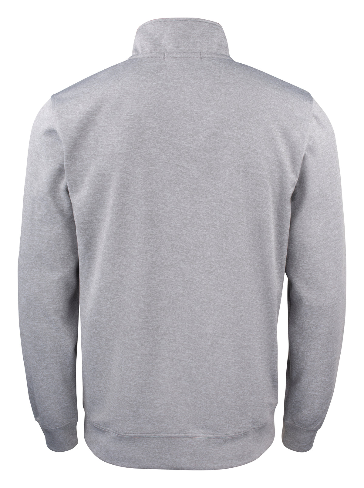 Clique Basic Active Half Zip – junior – Gråmelert – bakside