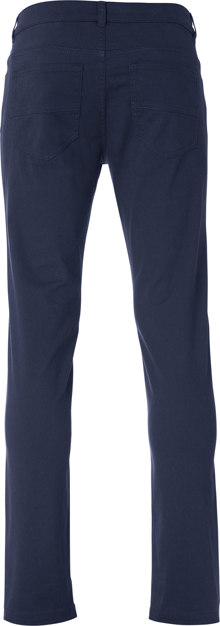 Clique 5-Pocket Stretch – Mørk marineblå – bakside