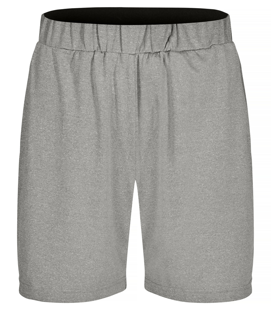 Clique Basic Active Shorts – Gråmelert – forside