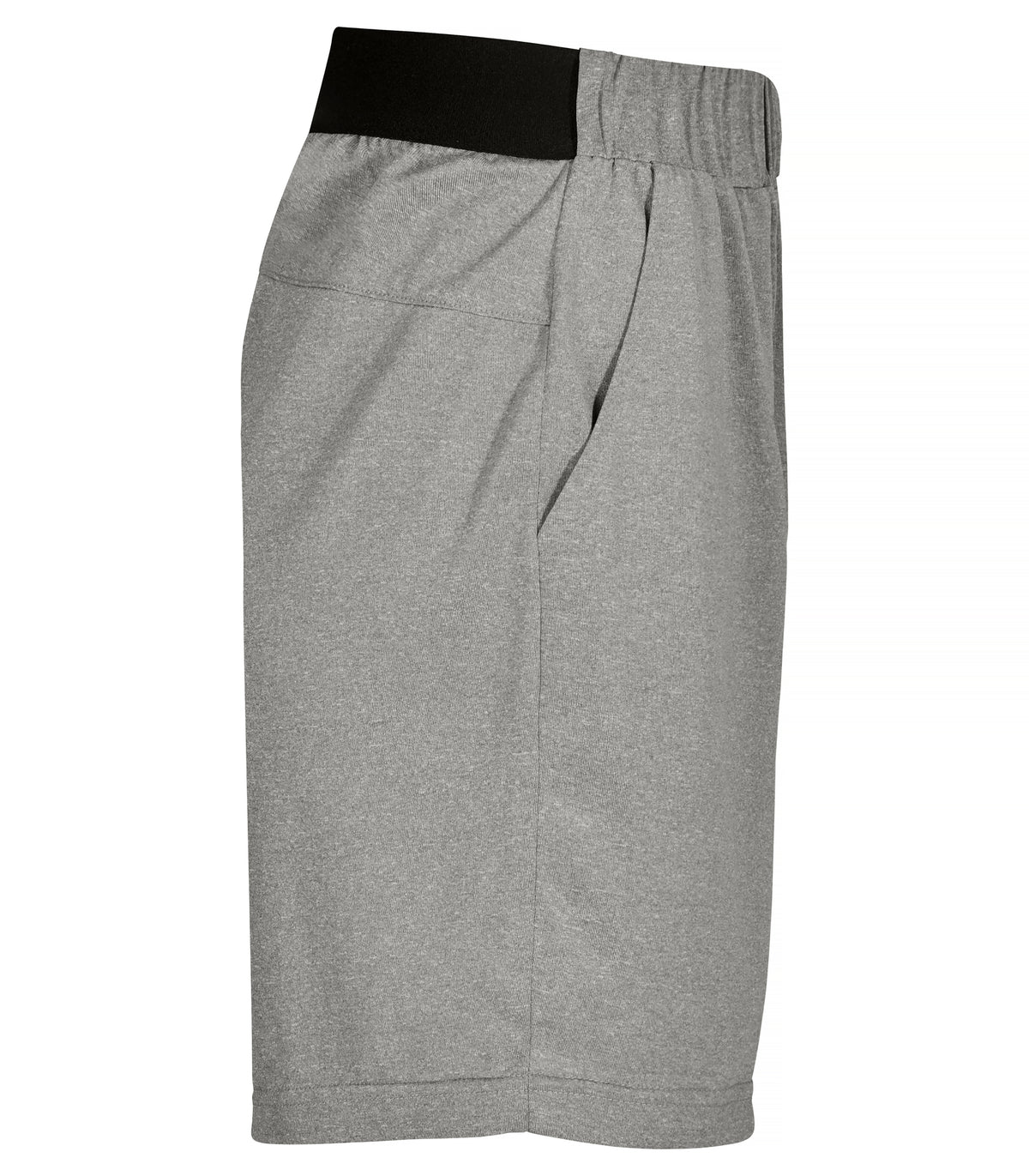 Clique Basic Active Shorts – junior – Gråmelert – høyre side