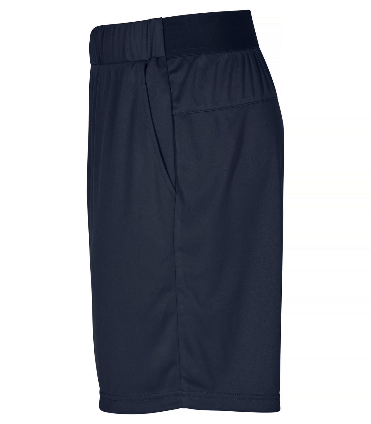 Clique Basic Active Shorts – junior – Mørk marineblå – venstre side