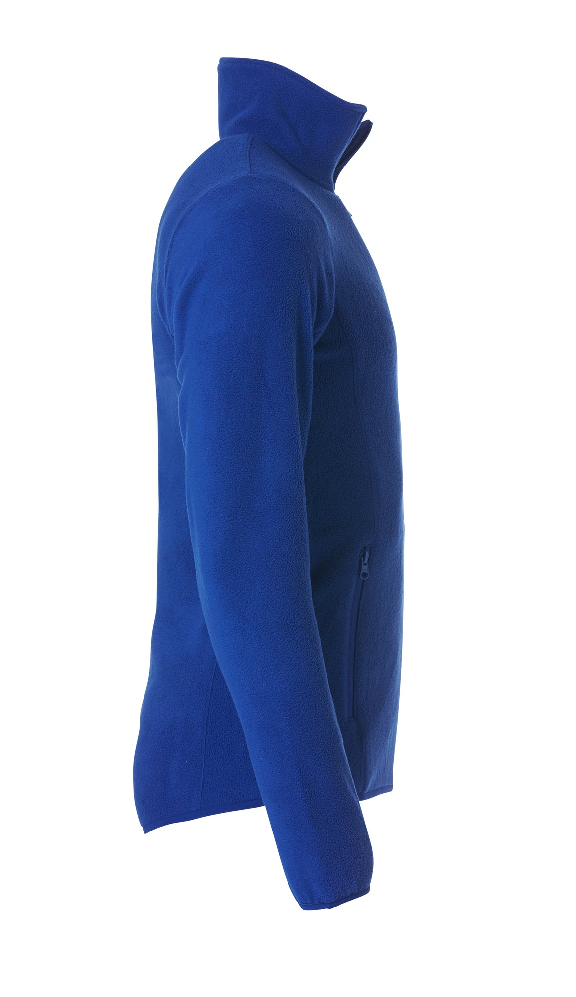Clique Basic Polar Fleece Jacket – Kongeblå – høyre side