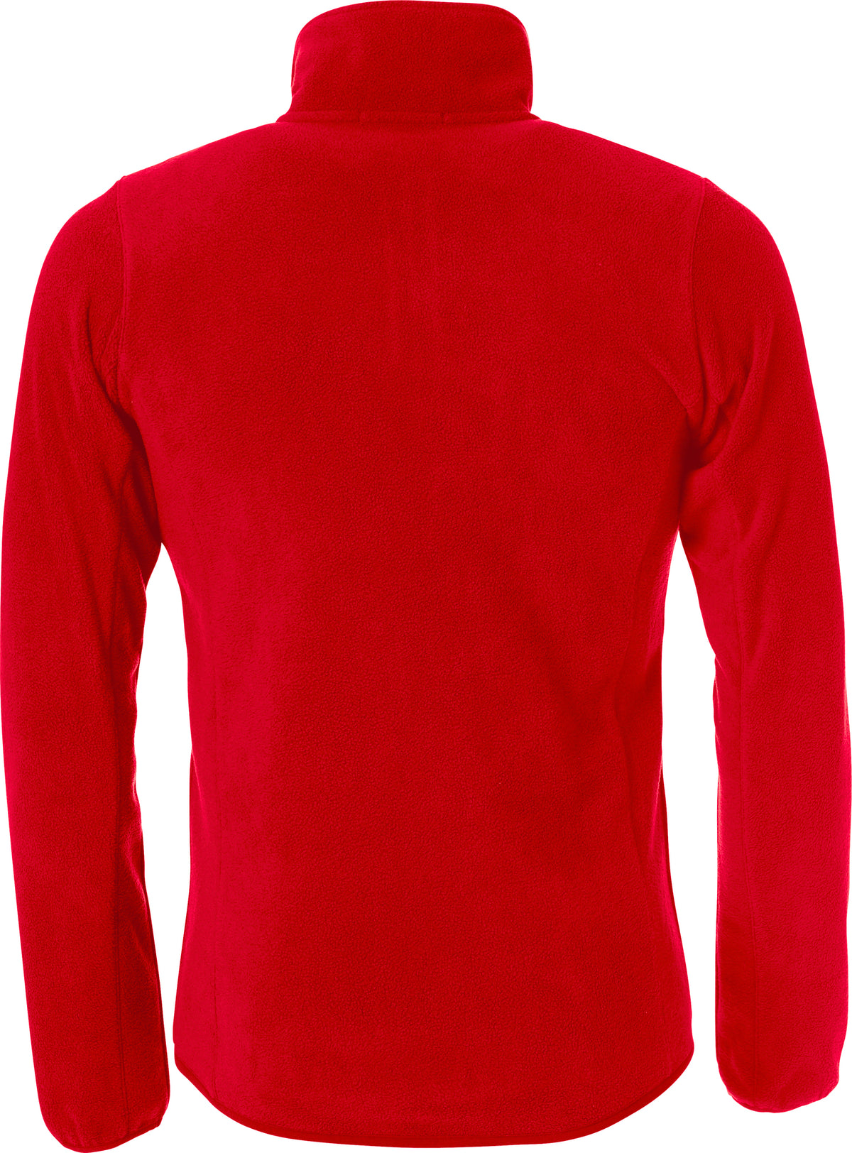 Clique Basic Polar Fleece Jacket – Rød – bakside