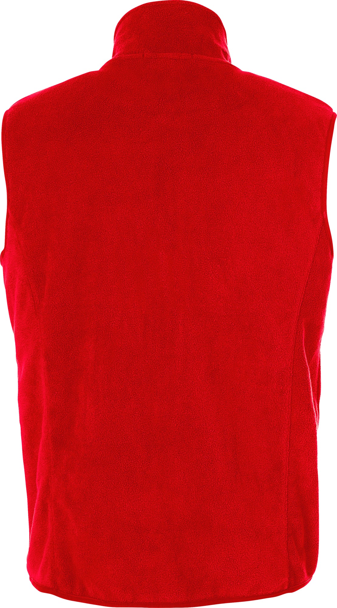 Clique Basic Polar Fleece Vest – Rød – bakside