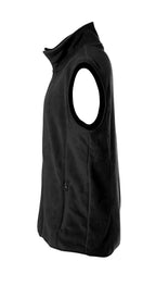 Clique Basic Polar Fleece Vest – Svart – venstre side