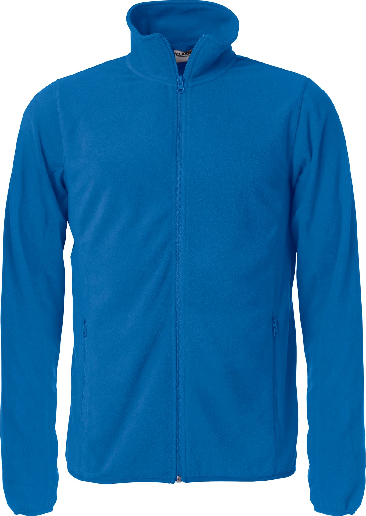 Clique Basic Micro Fleece Jacket – Kongeblå – forside