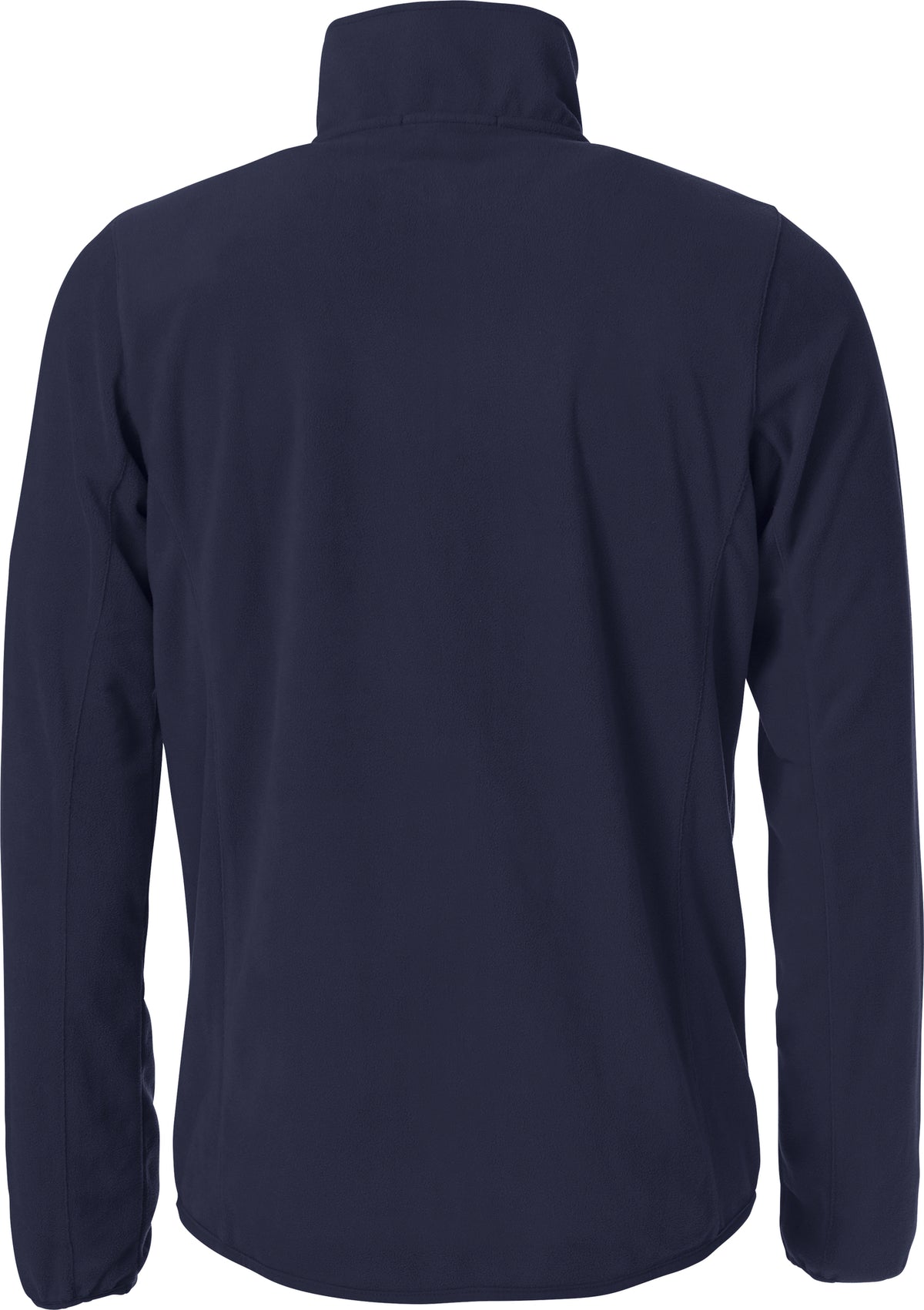 Clique Basic Micro Fleece Jacket – Mørk marineblå – bakside