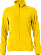 Clique Basic Micro Fleece Jacket – dame – Gul – forside