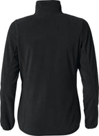 Clique Basic Micro Fleece Jacket – dame – Svart – bakside