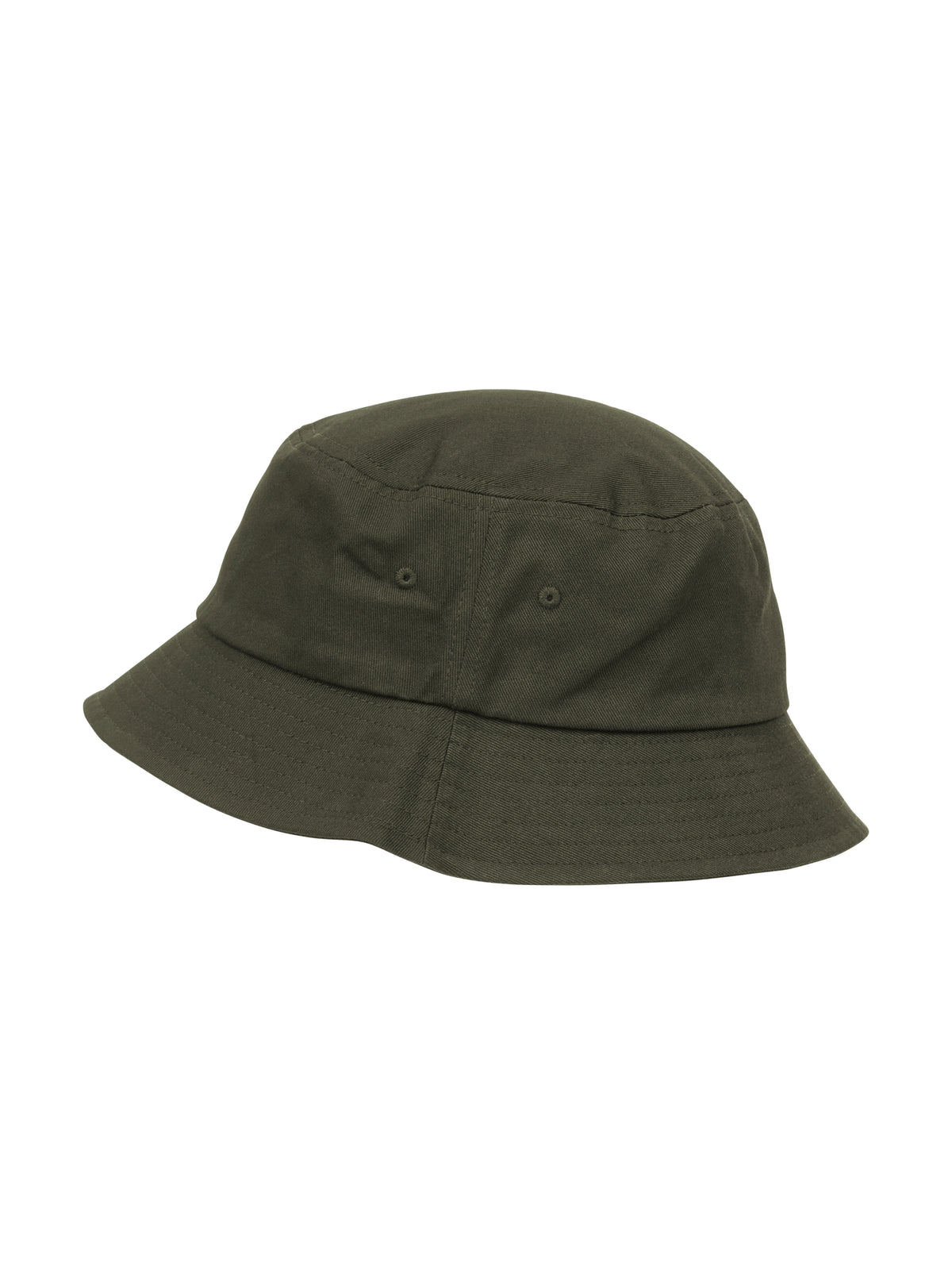 Clique Bucket Hat – Tåkegrønn – venstre side