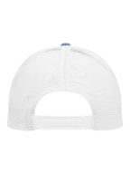 Clique Trucker Cap – Myk blå / Hvit – bakside