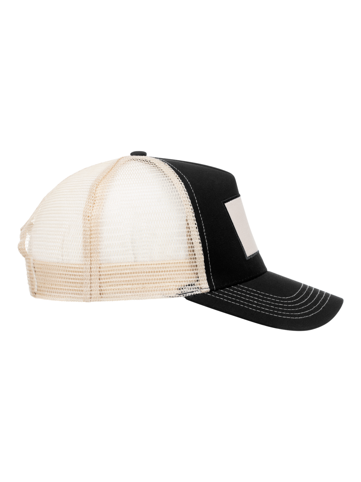 Clique Trucker Patch Cap – Svart – høyre side