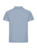 Clique Basic Polo – Myk blå – bakside