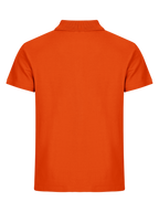 Clique Basic Polo – Blodoransje – bakside