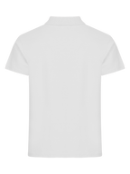 Clique Basic Polo – Hvit – bakside