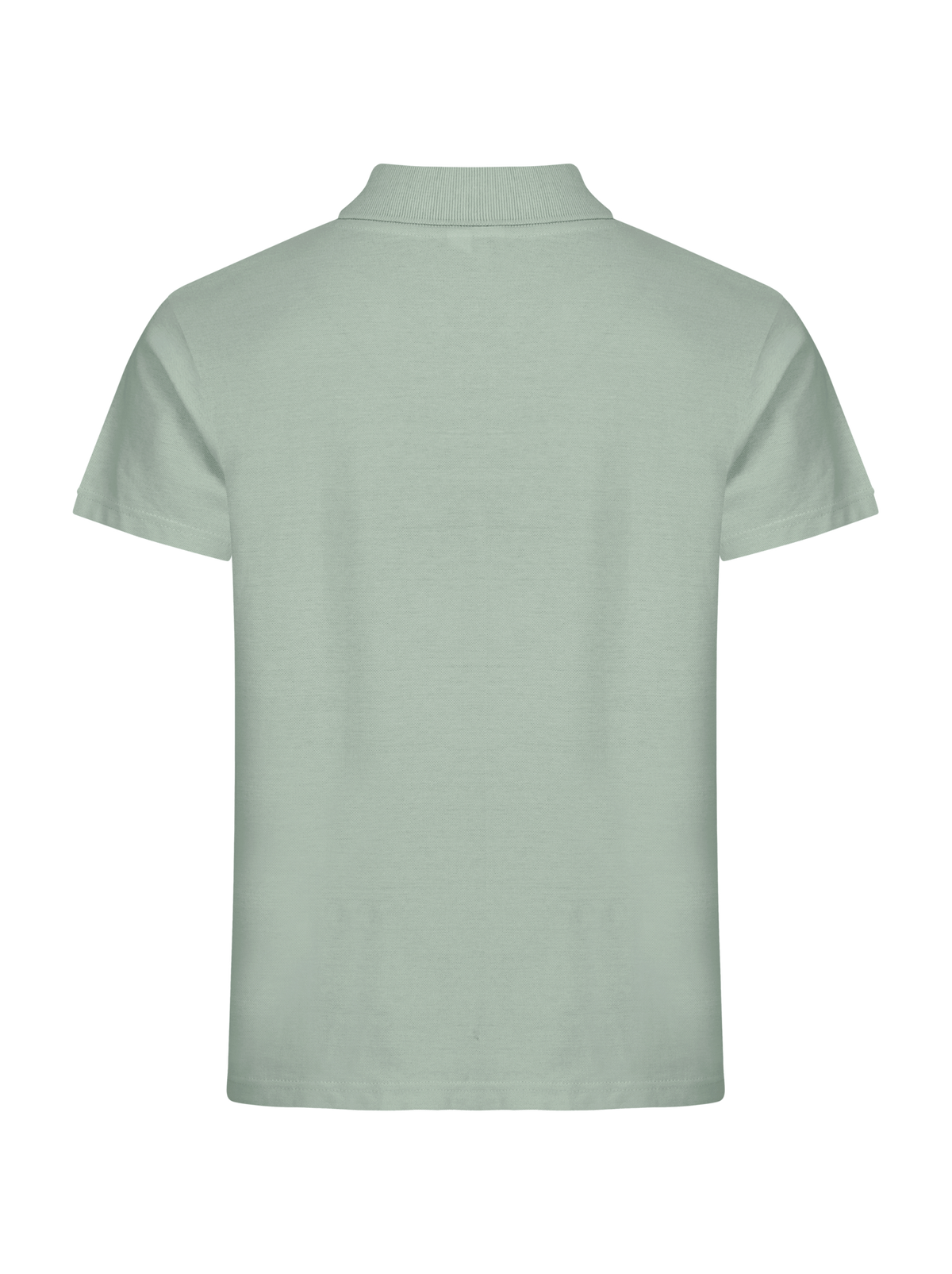 Clique Basic Polo – Salviegrønn – bakside
