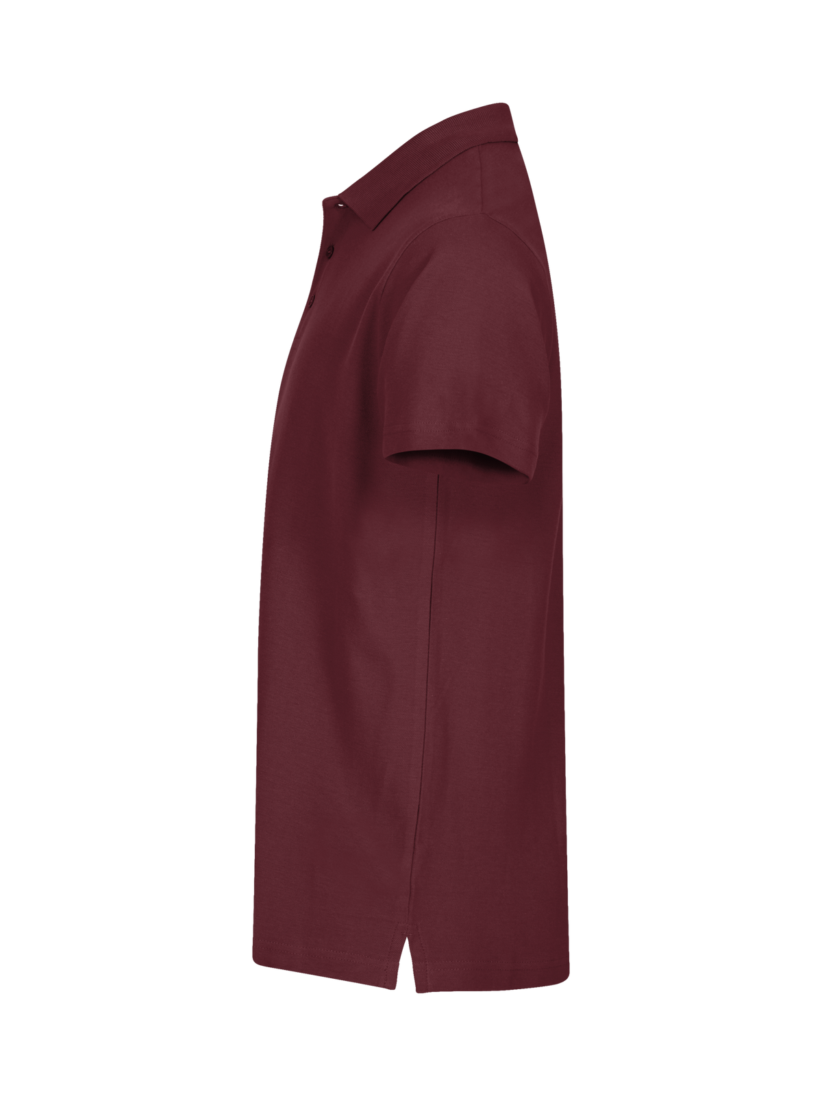 Clique Basic Polo – Burgunder – venstre side