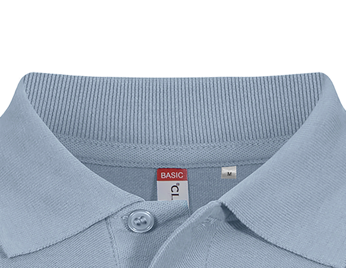 Clique Basic Polo – Myk blå – produktbilde