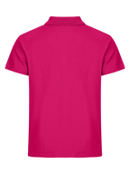 Clique Basic Polo – Cerise – bakside