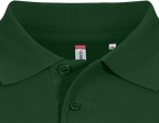 Clique Basic Polo – Flaskegrønn – produktbilde