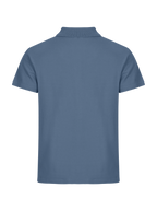 Clique Basic Polo – Stålblå – bakside