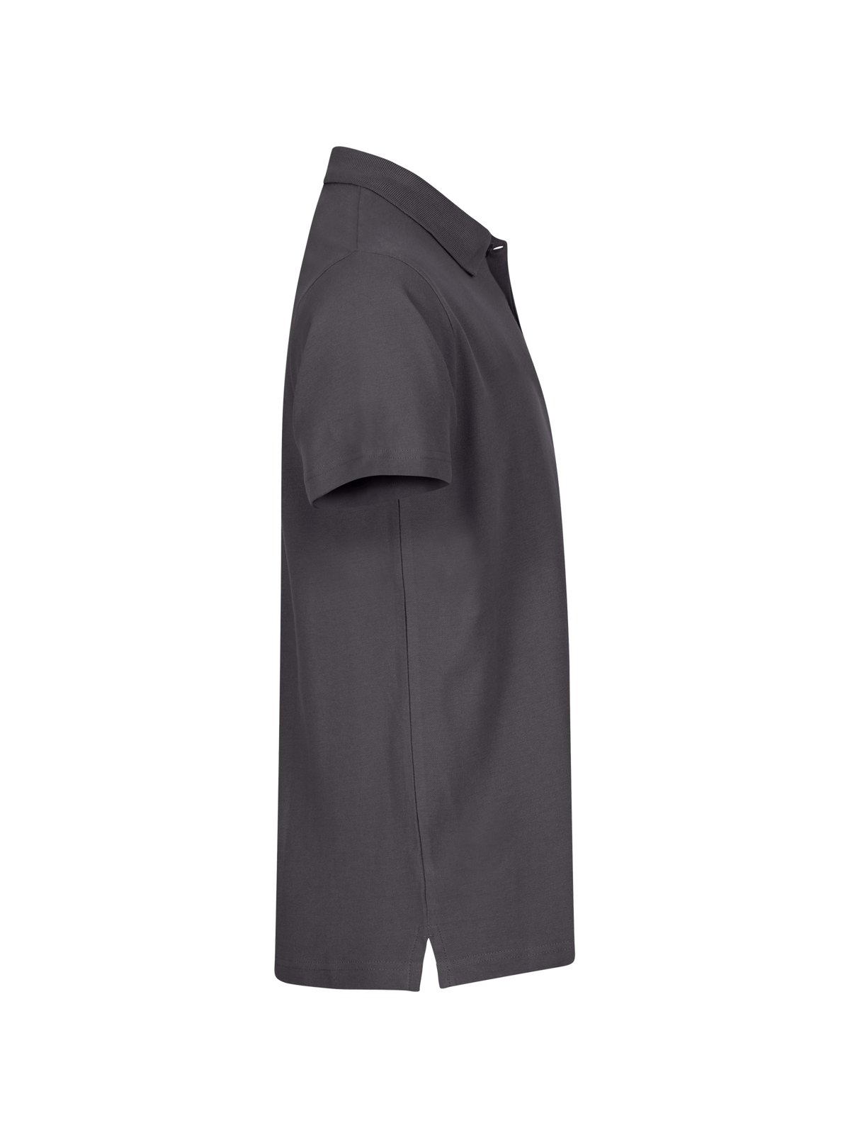 Clique Basic Polo – Metallgrå – høyre side