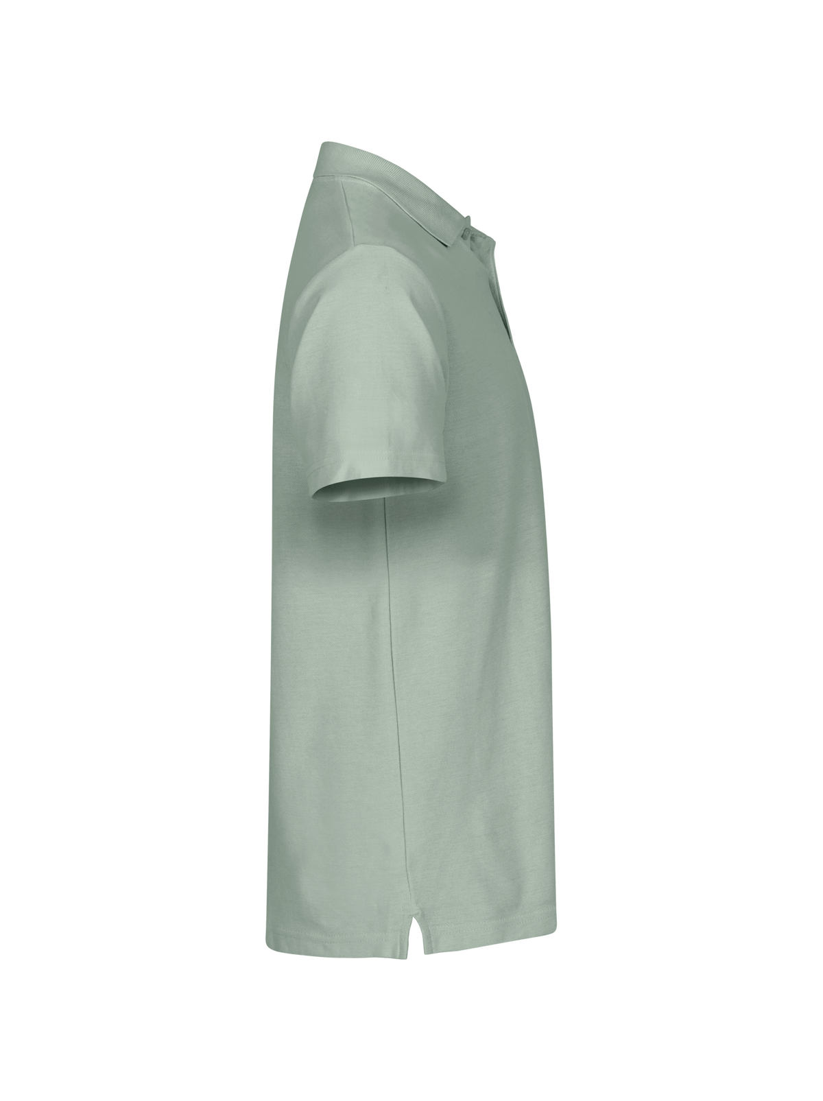 Clique Basic Polo – Salviegrønn – høyre side