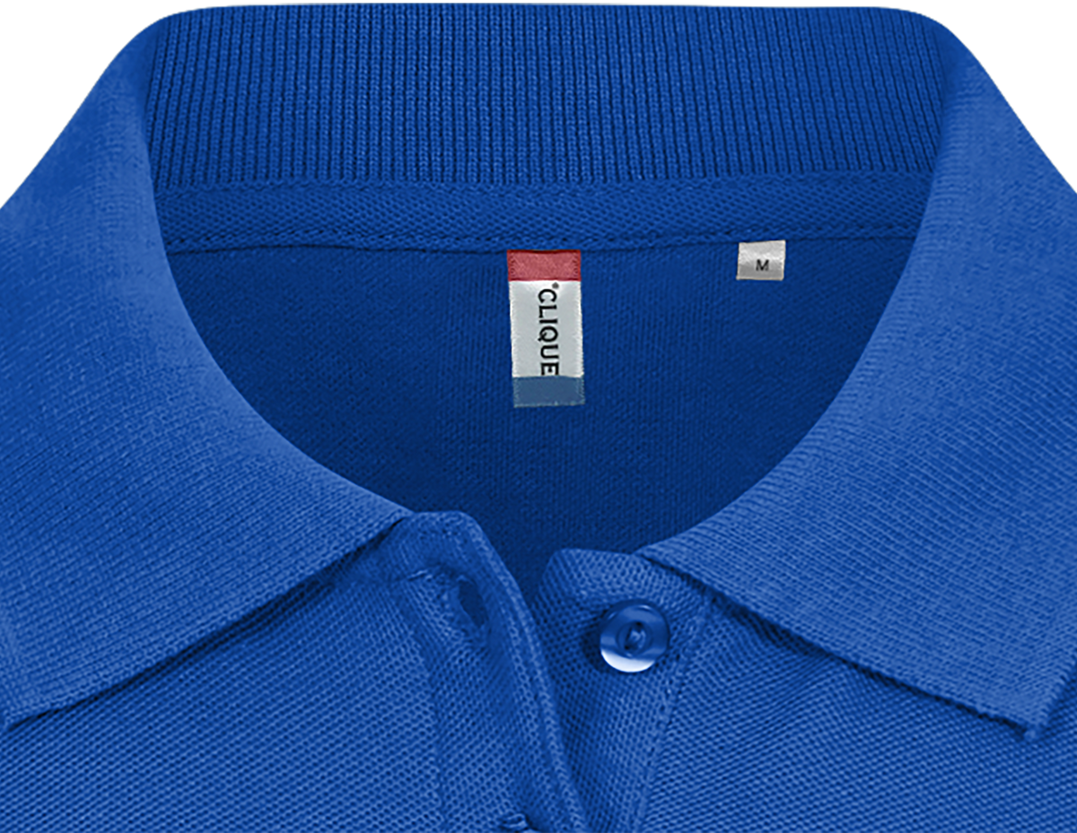 Clique Basic Polo – dame – Kongeblå – produktbilde