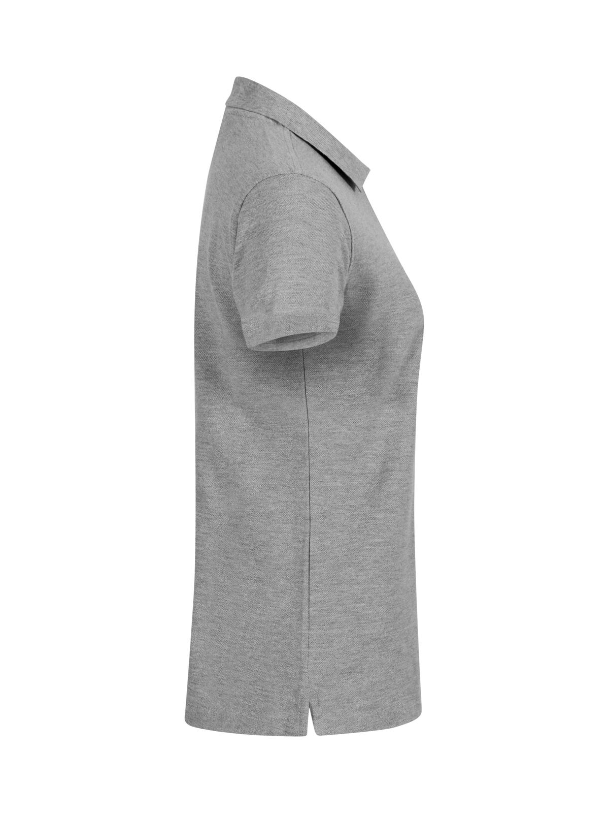 Clique Basic Polo – dame – Gråmelert – høyre side