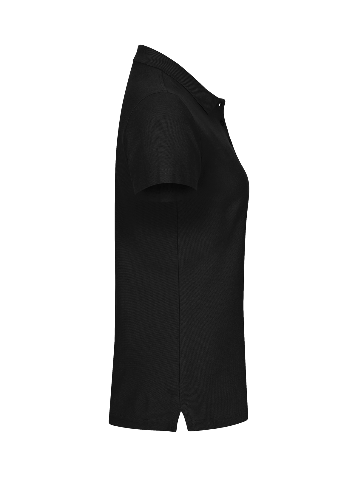 Clique Basic Polo – dame – Svart – høyre side