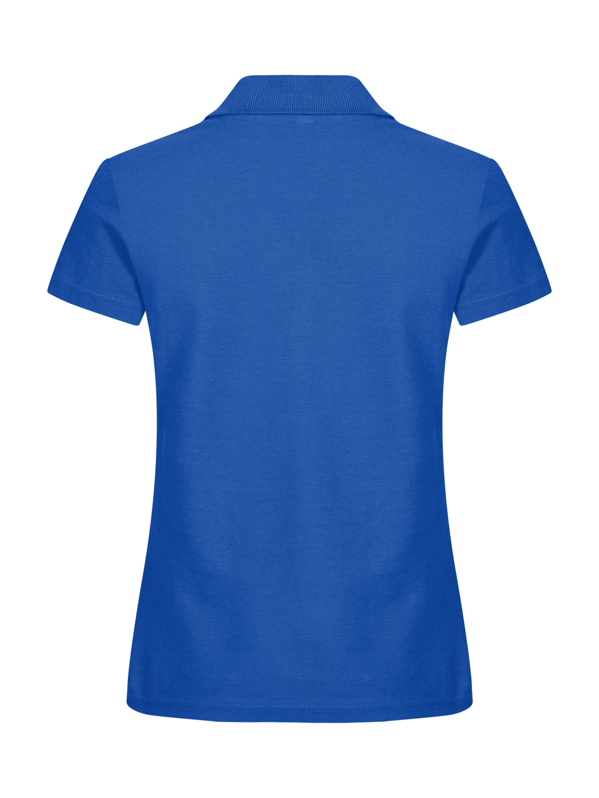 Clique Basic Polo – dame – Kongeblå – bakside