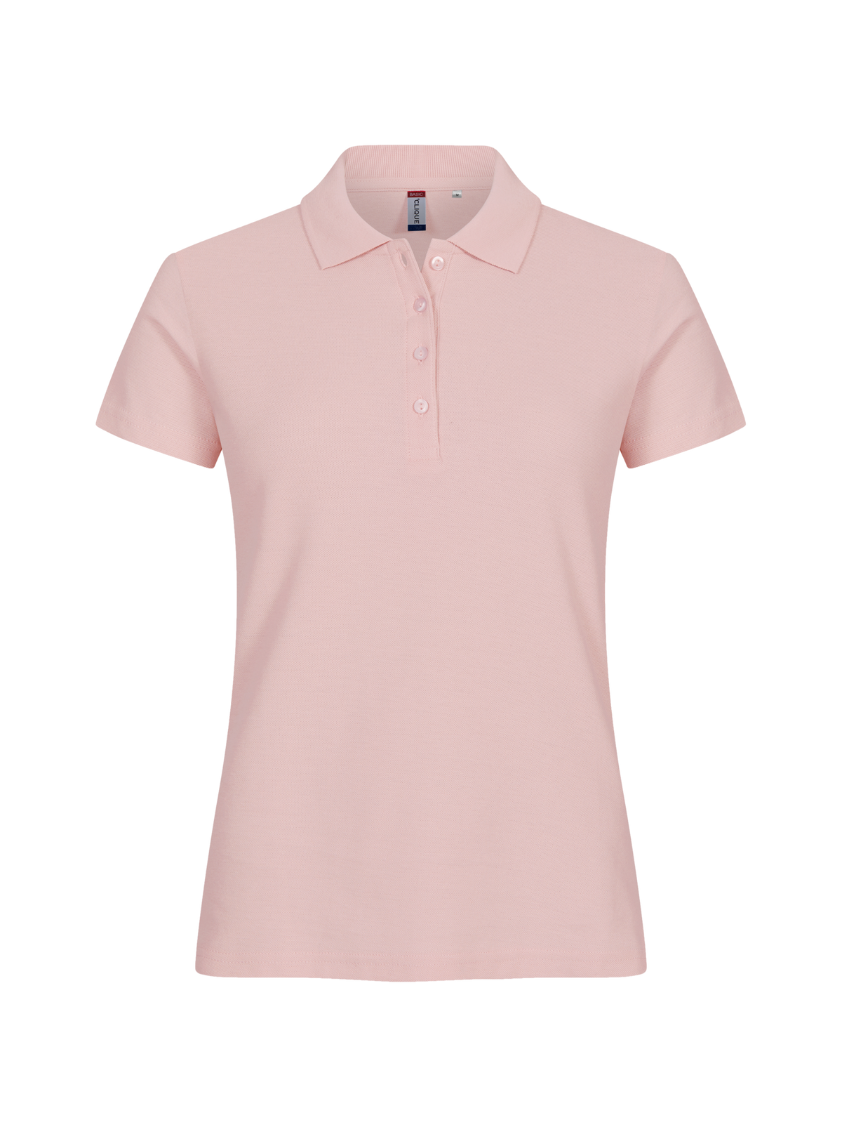 Clique Basic Polo – dame – Rosa – forside