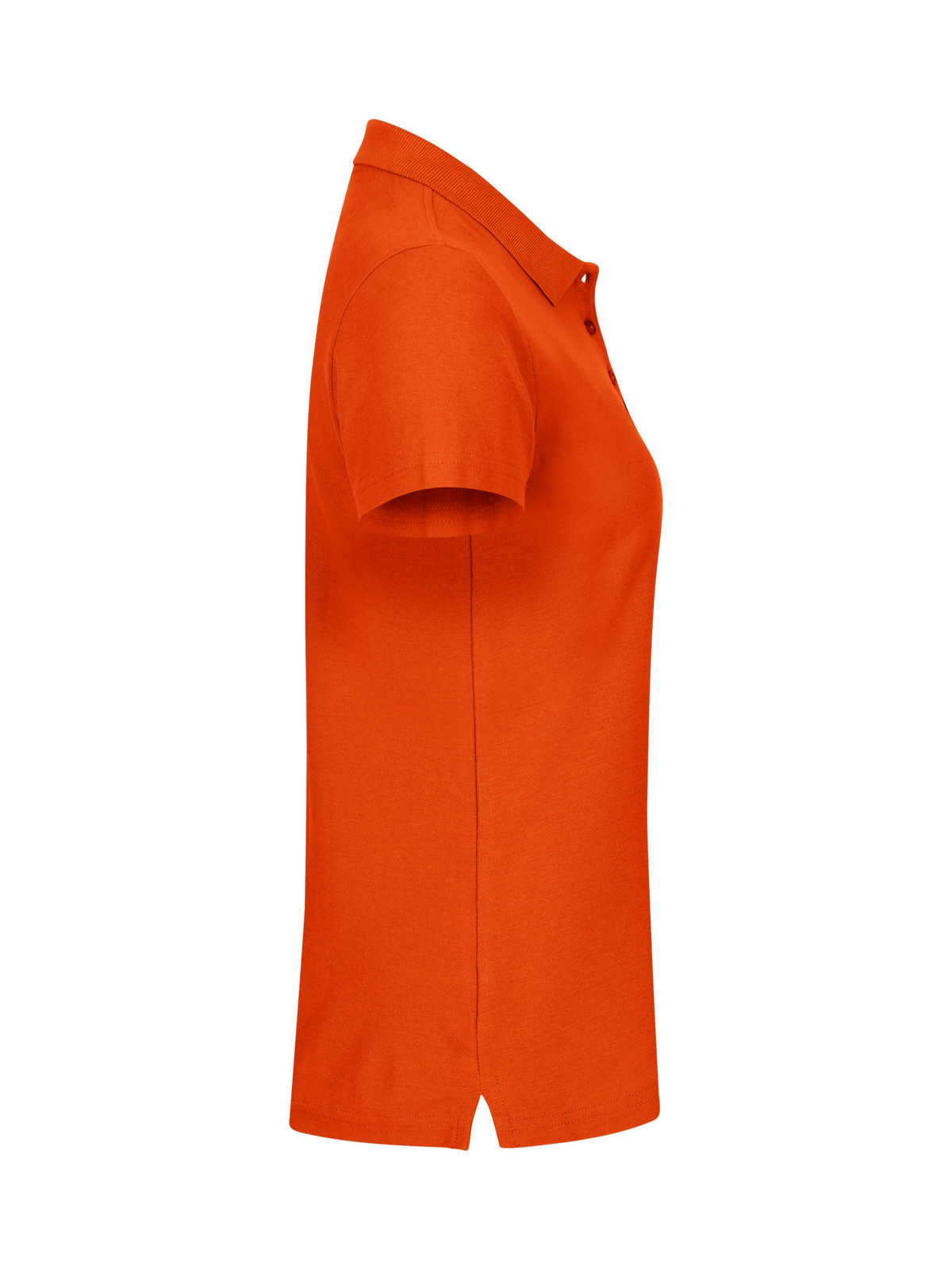 Clique Basic Polo – dame – Blodoransje – høyre side
