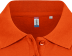 Clique Basic Polo – dame – Blodoransje – produktbilde