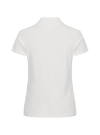 Clique Basic Polo – dame – Offwhite – bakside