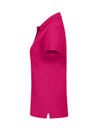 Clique Basic Polo – dame – Cerise – venstre side
