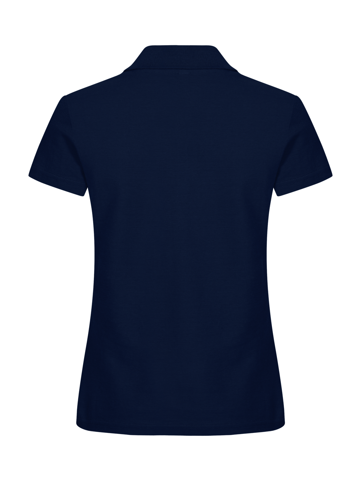 Clique Basic Polo – dame – Mørk marineblå – bakside